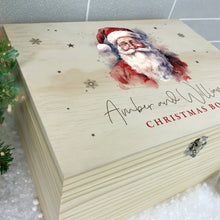 Load image into Gallery viewer, Personalised Traditional Santa Christmas Eve Box - 5 Sizes (16cm | 20cm | 26cm | 30cm | 36cm)
