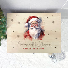 Load image into Gallery viewer, Personalised Traditional Santa Christmas Eve Box - 5 Sizes (16cm | 20cm | 26cm | 30cm | 36cm)
