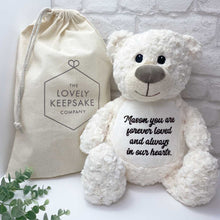 Load image into Gallery viewer, Personalised Record-A-Voice Teddy Bear - Grey
